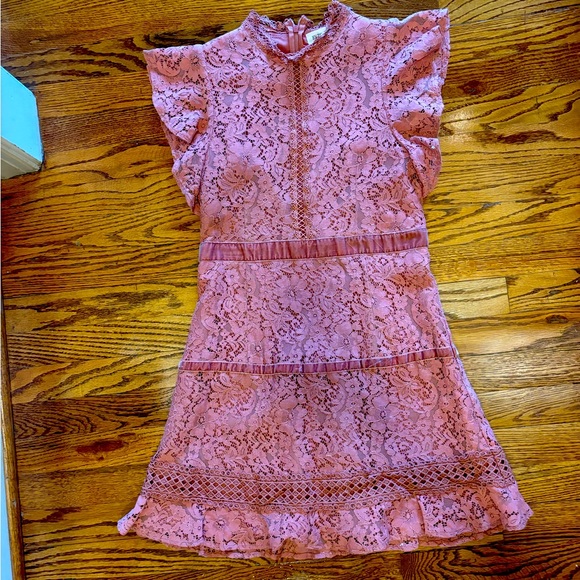 By Together Dress with overlay; medium; mauve in color - Picture 12 of 12